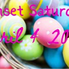 50 filled eggs hidden Saturday April 4, 2026 after 7pm EST