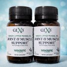 HAKA LIFE GLX3 Green Lipped Mussel Oil Joint & Muscle Support Omegas 120 Capsules NEW