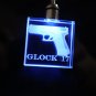 Glock 17 - 3D Crystal MultiColor LED Keychain
