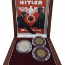 Rise of Hitler: Day of Potsdam. Three-coin boxed collection. LIMITED EDITION