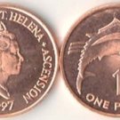 Bulk Lot 0f 1000 Coins - St. Helena KM13a(U) 1 Penny