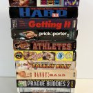 Gay 90s VHS cassette tapes Tom Katt, misc VTG lot of 11 V48