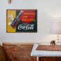 Coca-Cola Delicious and Refreshing"Vintage Style Metal Tin Sign