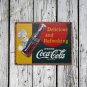 Coca-Cola Delicious and Refreshing"Vintage Style Metal Tin Sign