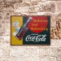 Coca-Cola Delicious and Refreshing"Vintage Style Metal Tin Sign
