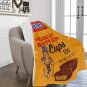 Planters Peanut Butter Cups 1970s Retro Wrapper Micro Fleece Blanket