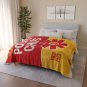 Staff Supermarkets Potato Chips 1970s Retro Snack Micro Fleece Blanket