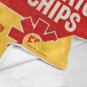 Staff Supermarkets Potato Chips 1970s Retro Snack Micro Fleece Blanket