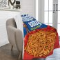 Nabisco Mister Salty Pretzel Sticks 1986 Retro Micro Fleece Blanket