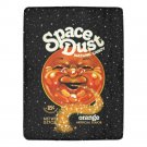 Space Dust Orange 1970s Retro Sizzling Candy Micro Fleece Blanket