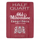 Old Milwaukee Easyriders Limited Edition 16 oz Retro Micro Fleece Blanket