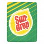 Sun-Drop Soda Pop Retro Style Micro Fleece Blanket