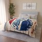 Pepsi-Cola Bottle Cap Vintage Style Micro Fleece Blanket