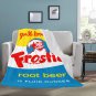 Vintage Frostie Root Beer 1970s Vintage Style Micro Fleece Blanket