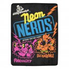 Willy Wonka Neon Nerds 1995 Retro Style Micro Fleece Blanket