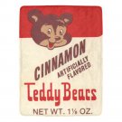 Stark Cinnamon Teddy Bears 1970s Vintage Candy Box Micro Fleece Blanket Stark Cinnamon Teddy Bears 1970s Vintage Candy Box Micro Fleece Blanket