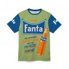 Fanta Orange Soda Retro Advertising T-Shirt Vintage Style All Over Print Tee Unisex Fanta Orange Soda Retro Advertising T-Shirt Vintage Style All Over Print Tee Unisex