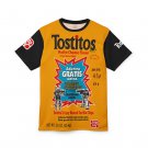 Tostitos Transformers 1980s Snack Bag T-Shirt Vintage Style All Over Print Tee Unisex Tostitos Transformers 1980s Snack Bag T-Shirt Vintage Style All Over Print Tee Unisex
