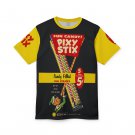 Pixy Stix Late 60s Early 70s Candy Box T-Shirt Vintage Style All Over Print Tee Unisex Pixy Stix Late 60s Early 70s Candy Box T-Shirt Vintage Style All Over Print Tee Unisex