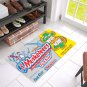 3 Musketeers Fun Size Vintage Candy Bag Doormat Decor