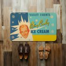Bing Crosby Valley Farm's Ice Cream Vintage 1950s Style Doormat