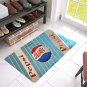 Pepsi-Cola Vintage 1960s Unrolled Can Style Doormat Retro Soda Decor