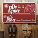 Dr Pepper Retro Bubble Gum Style Doormat Vintage Home Decor Dr Pepper Retro Bubble Gum Style Doormat Vintage Home Decor