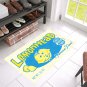 Lemonhead Retro Style Doormat 1970s Vintage Ferrara Pan Decor