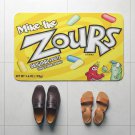 Mike and Ike Zours Retro Style Doormat