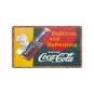 Coca-Cola Vintage Brick Mural Retro Style Doormat