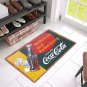 Coca-Cola Vintage Brick Mural Retro Style Doormat