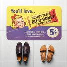 Schutter's Bit-O-Honey Candy Retro Style Doormat