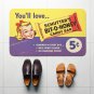 Schutter's Bit-O-Honey Candy Retro Style Doormat