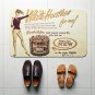 White Heather Sweets Retro Advertisement Doormat