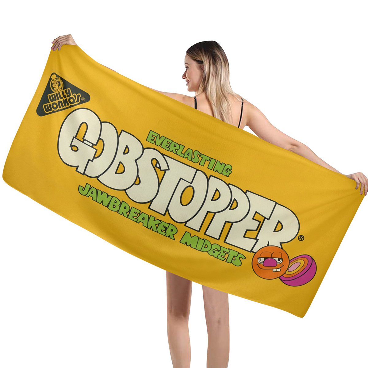 Everlasting Gobstopper Candy Box Retro Style Beach Towel