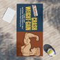 Mr. America Crash Weight&acirc;��Gain Protein Bar Vintage Style Beach Towel