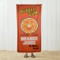 Topps Orange Juice Bubble Gum 1981 Retro Style Beach Towel