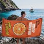 Topps Orange Juice Bubble Gum 1981 Retro Style Beach Towel