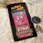 Topps Pink Lemonade Bubble Gum 1984 Retro Style Beach Towel