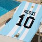 Lionel Messi 10 Argentina Flag Gym Beach Towel Last World Cup 2026
