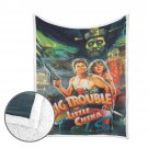Big Trouble in Little China 1986 Flannel Sherpa Blanket Retro Cult Classic