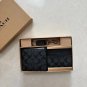 Coach Slim Billfold Wallet In Signature Canvas With Keychain