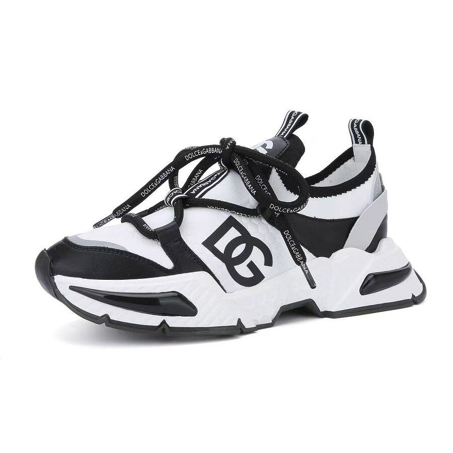 Dolce & Gabbana Men Mixed-Material Sneakers