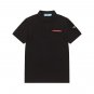 Prada Linea Rossa Polo With Metal Logo
