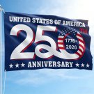 3x5Ft America 1776-2026 250th Anniversary Flag USA 250 Years 1-Side