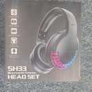 SH33 Bluetooth Wireless Headband Headset Over-Ear, Quick Charge, Mic, Black SH33 Bluetooth Wireless Headband Headset Over-Ear, Quick Charge, Mic, Black