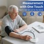 Easy-Read Arm Blood Pressure Monitor with Voice and Memory