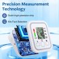 Easy-Read Arm Blood Pressure Monitor with Voice and Memory