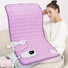 XL Heating Pad with Adjustable Heat and Auto Shut-Off for Full Body Comfort - Light Purple