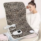 XL Heating Pad with Adjustable Heat and Auto Shut-Off for Full Body Comfort - Leopard Print